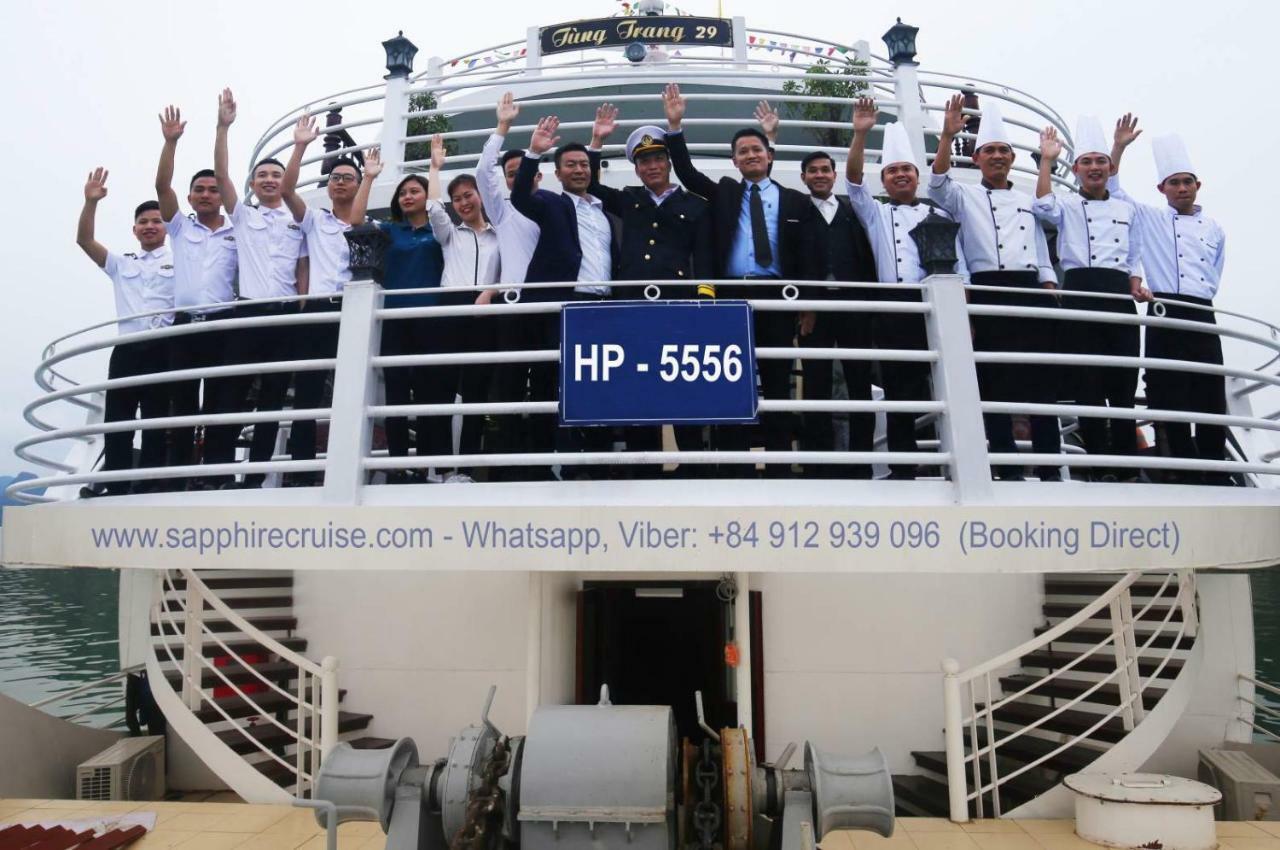 Halong Sapphire Cruise Hotel Nan Giang Bagian luar foto